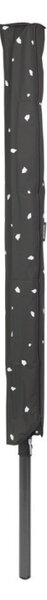 Външен простор Brabantia Lift-O-Matic 1003467, 50 м, Регулируема височина, Метален шиш за вкопаване, Калъф, Торба с щипки, Резистентен на корозия, Черен