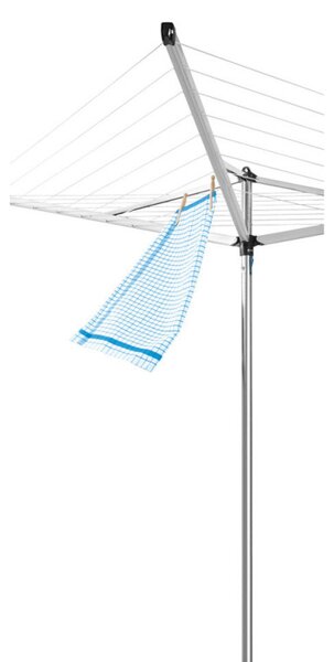 Външен простор Brabantia Essential 1003460, 30 м, Котва за бетониране, Калъф, Резистентен на корозия, Инокс