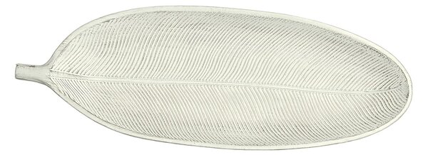 Sinsay - Декоративен поднос във форма на листо - кремав