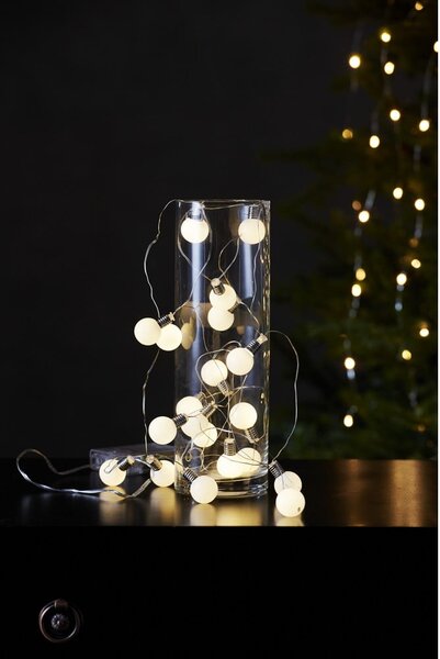 Светлинна верига на батерии с дължина 300 cm, 20 броя крушки Mini Glow – Star Trading