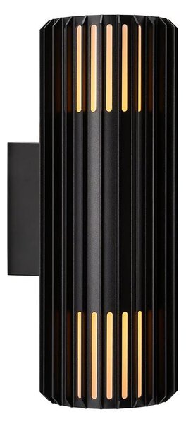 Nordlux - Екстериорен аплик ALUDRA 2xE27/15W/230V IP54 черен