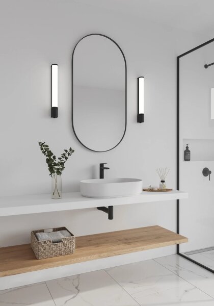 Nordlux - LED под шкаф MALAIKA LED/6W/230V IP44 черен