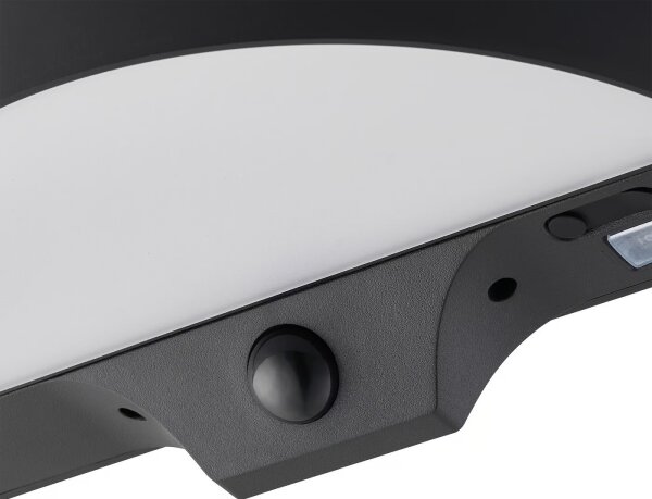 Nordlux - LED соларен стенен фенер MONAY LED/5W/5V IP44 с сензор