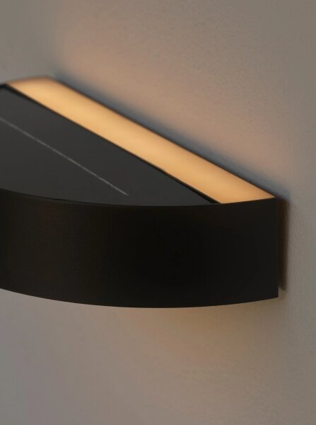 Nordlux - LED соларен стенен фенер MONAY LED/5W/5V IP44 с сензор