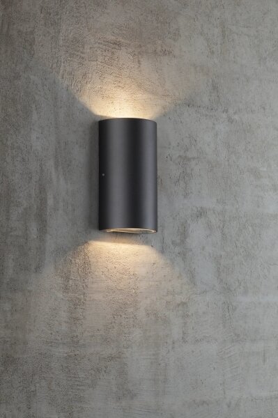 Nordlux - LED Екстериорен аплик ROLD LED/10,5W/230V IP54 черен