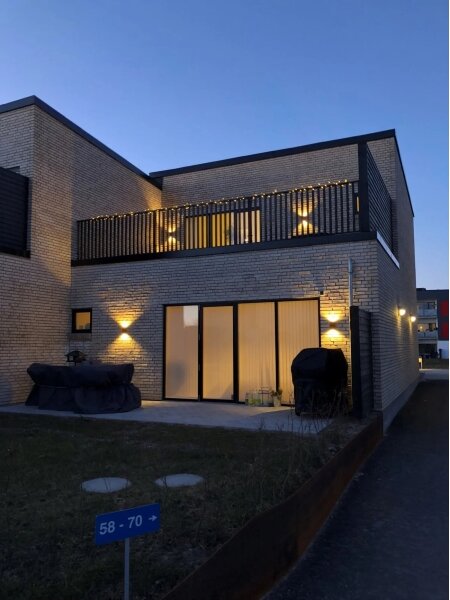 Nordlux - LED Екстериорен аплик ROLD LED/10,5W/230V IP54 черен