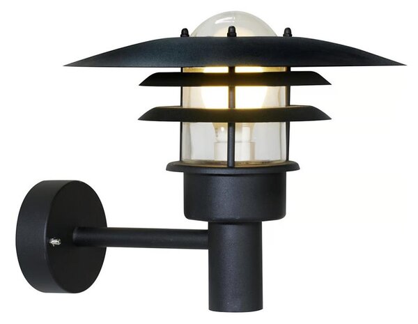 Nordlux - Екстериорен аплик LONSTRUP 1xE27/60W/230V IP44 черен