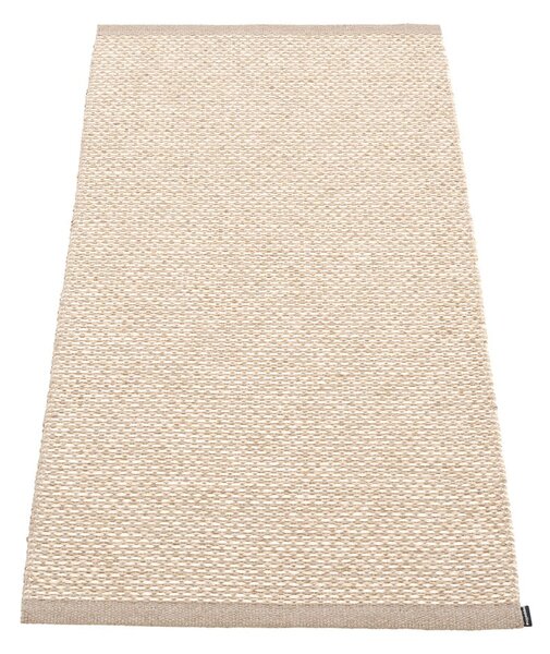 Кремав килим за открито и закрито 60x125 cm Effi Mud – Pappelina