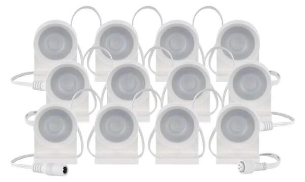 LED RGBIC+CCT Декоративни лампички GoSmart 12xLED/7W/230V 255 см Wi-Fi Tuya