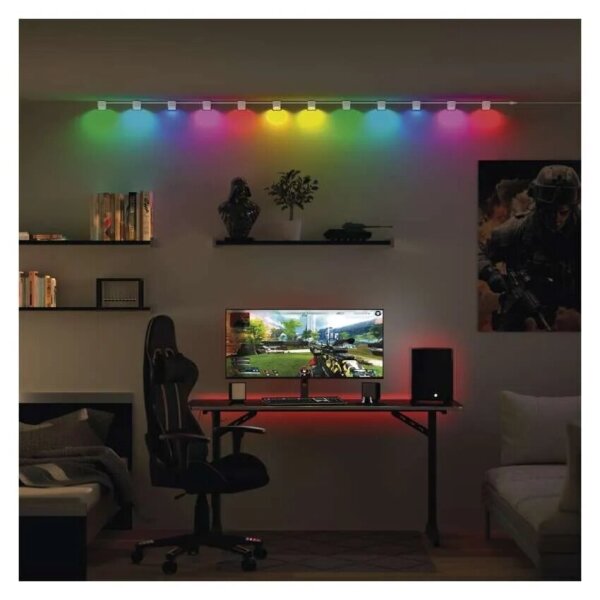 LED RGBIC+CCT Декоративни лампички GoSmart 12xLED/7W/230V 255 см Wi-Fi Tuya