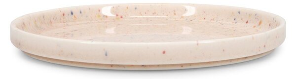 Бежова десертна порцеланова чиния ø 20,5 cm Fika – ONA