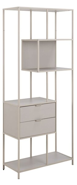 Сива библиотека 77x185x35 cm Seaford – Actona