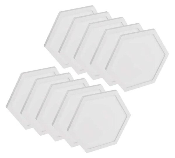 К-кт 10x RGBIC Димируем панел LED/1,9W/230V Wi-Fi Tuya