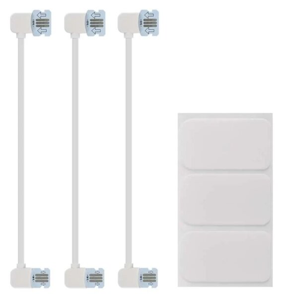 Разширителен комплект 3x RGBIC димируеми LED панели 1,8W/230V Wi-Fi Tuya