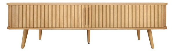 Маса за телевизор от декор от дъб в естествен цвят 178x50x40 cm Rove – Woodman