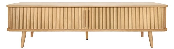 Маса за телевизор от декор от дъб в естествен цвят 178x50x40 cm Rove – Woodman