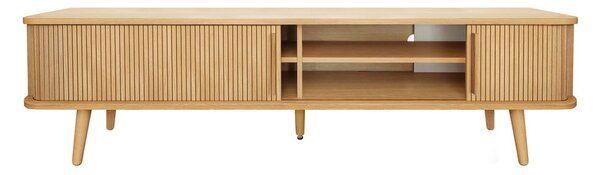 Маса за телевизор от декор от дъб в естествен цвят 178x50x40 cm Rove – Woodman