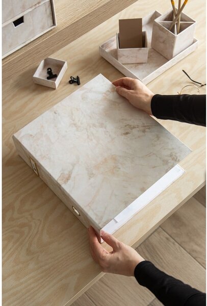Картонен органайзер за докумнети Archie Paper Laminate – Bigso