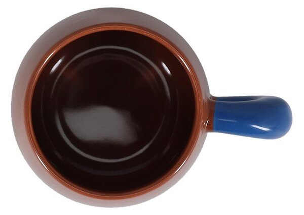 Тъмнокафява чаша от костен порцелан 470 ml Coco – ONA