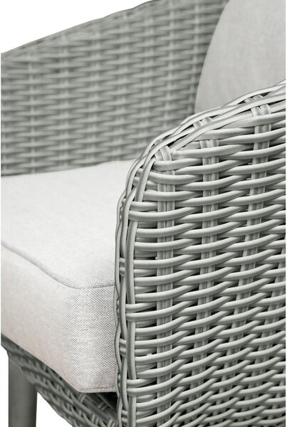 Светлосив градински комплект за отдих Bistro – Unique Furniture