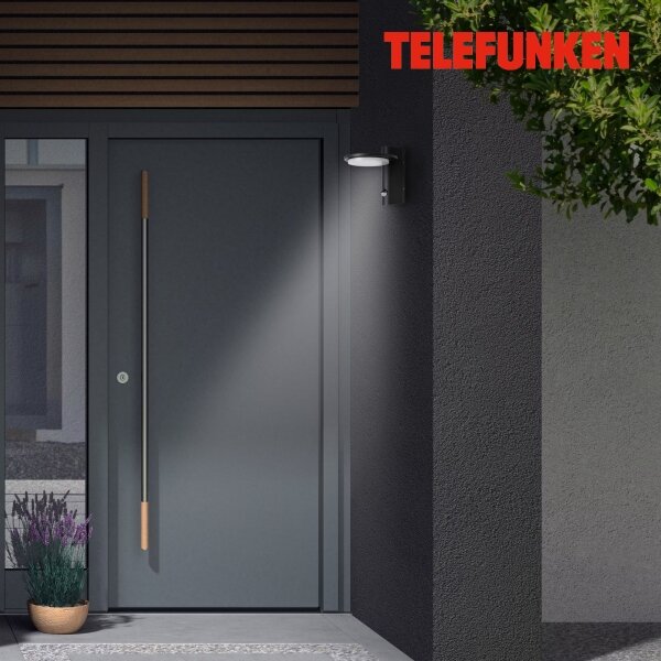Telefunken 312505TF-LED външно LED осветление с датчик 10W 230V IP44