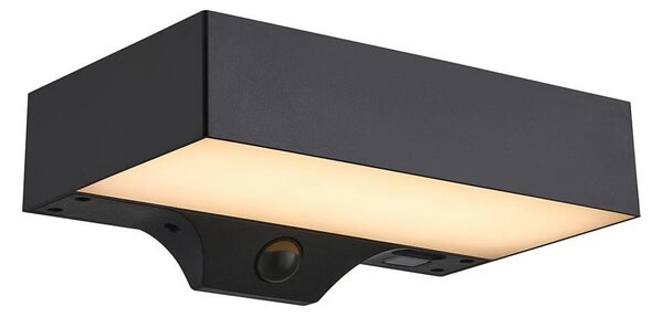 Nordlux - LED соларен стенен фенер MONAY LED/5W/5V IP44 с сензор