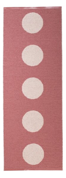 Светлочервена пътека за открито и закрито 70x200 cm Vera Pop Blush – Pappelina