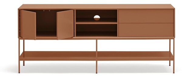 Маса за телевизор в тухлен цвят 175x74x45 cm Platt – Teulat