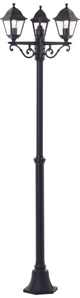 Brilliant - Външна лампа NISSIE 3xE27/60W/230V IP44 черна