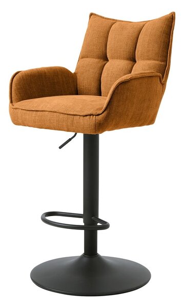 Оранжеви бар столове в комплект от с регулируема височина 2 бр. Marilla – Unique Furniture
