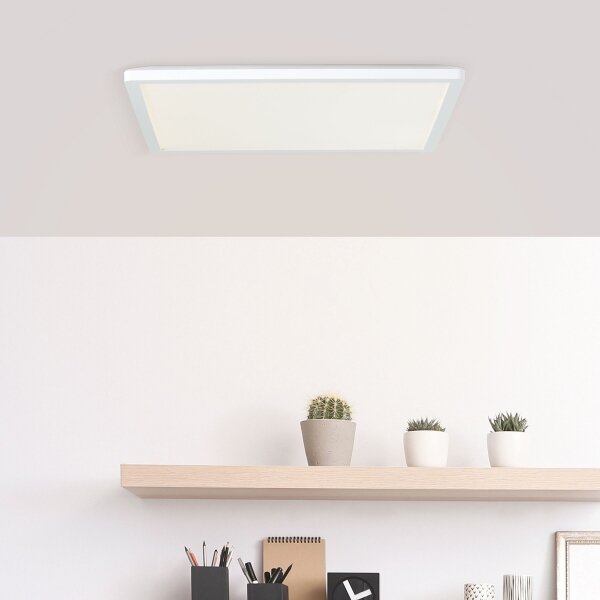 Brilliant - LED таванно осветително тяло MILTON LED/24W/230V 42x42 см бяло