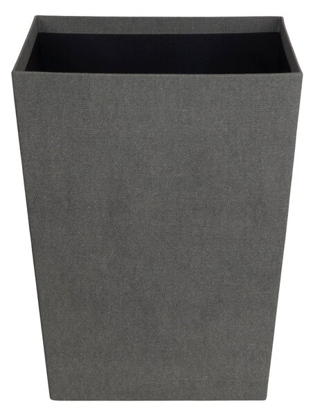 Сиво офис кошче за боклук Sofia Canvas Paper Laminate – Bigso