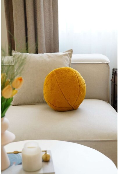 Декоративна възглавница от микроплюш ø 25 cm Top – Mioli Decor