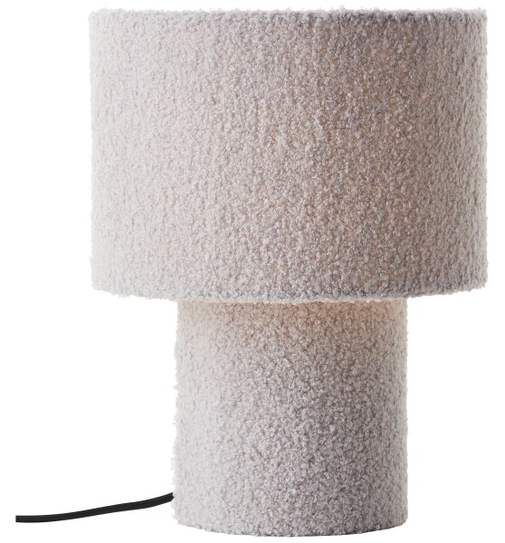 Brilliant - Настолна лампа TEDDY 1xE27/20W/230V сива
