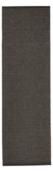 Антрацитна пътека за открито и закрито 70x240 cm Emm Black Linen – Pappelina