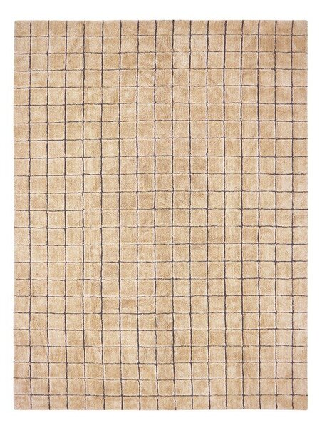 Ръчно изработен вълнен килим в кехлибарен цвят 170x240 cm Mosaic Amber – Lorena Canals