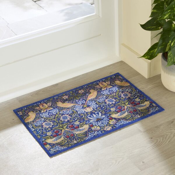 Изтривалка 40x60 cm William Morris Strawberry Thief – Artsy Doormats