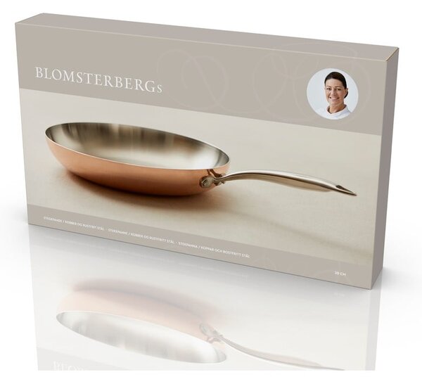 Тиган от неръждаема стомана/мед ø 28 cm – Blomsterbergs