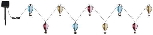 Globo 36139-9 - LED Соларна верига 9xLED/0,06W/3V 390 см IP44