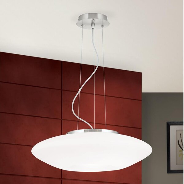 Orion HL 6-1559/2 - Пендел BLANC 2xE27/60W/230V Ø 49 см матов хром