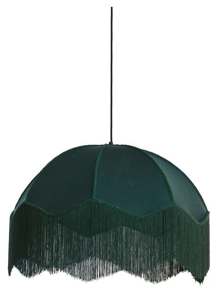 Висящо осветително тяло петролено с текстилен абажур ø 60 cm Malacia – Light & Living