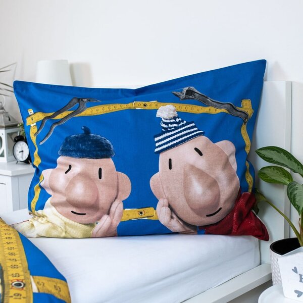 Единично памучно детско спално бельо 140x200 cm Pat a Mat – Jerry Fabrics