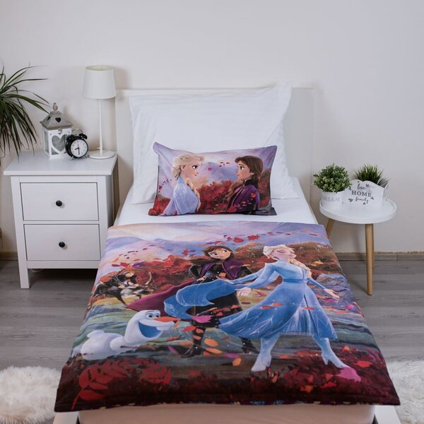 Памучно детско спално бельо 100x135 cm Frozen "Wind" – Jerry Fabrics