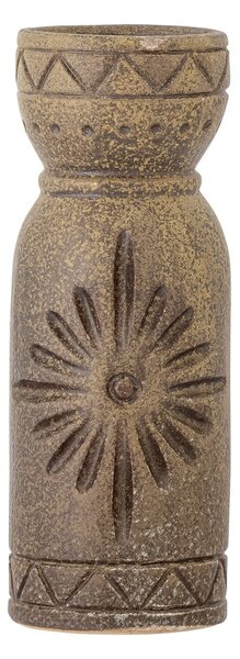 Кафява глинена ръчно изработена ваза (височина 21 cm) Gerde – Bloomingville