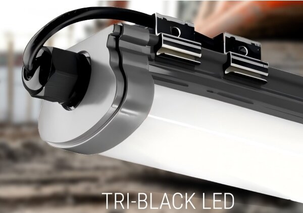 LED Лампа за под кухненски шкаф LED/60W/230V 6000K 120 см IP65 черен