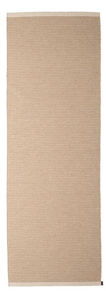 Бежова пътека за открито и закрито 70x200 cm Mono Light Nougat – Pappelina