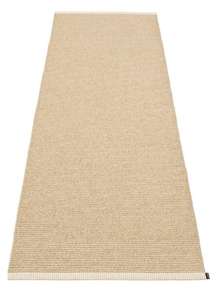 Бежова пътека за открито и закрито 70x200 cm Mono Light Nougat – Pappelina