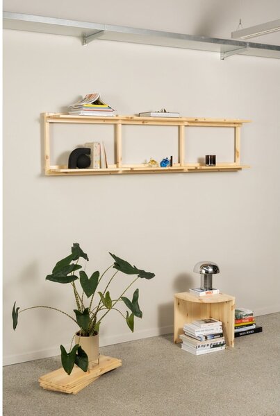 Масички за кафе в комплект 2 бр. от масивен бор в естествен цвят Combine – Karup Design