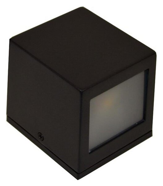LED Екстериорен аплик 2xLED/5W/230V 4000K IP54 черен