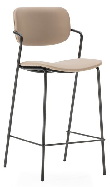 Бежови бар столове в комплект от 2 бр. (височина на седалката 68 cm) Maika – Marckeric